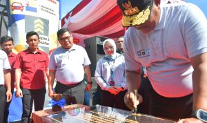 Permudah Warga Bayar Pajak Kendaraan, Pj Gubernur Babel Resmikan Layanan Samsat Drive Thru