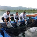 Pokdakan Desa Perlang Dapat Bantuan 8.256 Ekor Bibit Ikan