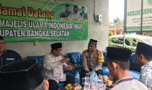 Sambangi Kantor MUI, Kapolres Basel Ajak Ulama Kampanyekan Pemilu Damai