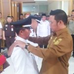 Lantik 11 Pj Kades, Ini Penekanan Bupati Riza Herdavid