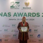 Wakili Babel, Bupati Riza Herdavid Terima Penghargaan Kepala Daerah Pendukung Pengelolaan Zakat Terbaik dari Baznas RI