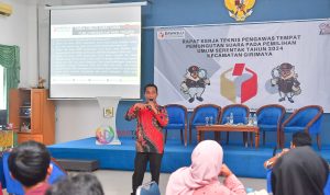 Rakernis PTPS se-Kecamatan Girimaya, Sarimin: PTPS Jalankan Tugas Sesuai Aturan