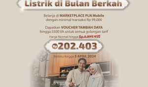 Promo Ramadan! PLN Tebar Diskon Tambah Daya Listrik Hingga 5.500 VA Hanya Rp202.403