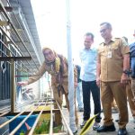 Pj Wali Kota Resmikan Jaringan Pipa Distribusi dan Tersier Kecamatan Gerunggang