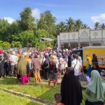 Pasar Murah Subsidi di Gedung Juang Sungailiat Diserbu Warga