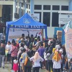 Kurang dari Dua Jam, 2 Ton Beras Laku Terjual Saat Operasi Pasar di Kelurahan Temberan 