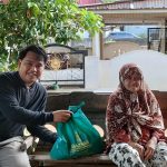PWI Basel Bersama Baznas Salurkan 20 Paket Sembako kepada Warga Toboali