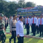 Cek Kesiapan Personel, Polres Basel Gelar Apel Pasukan Operasi Ketupat Menumbing 2024