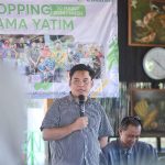 Bong Ming Ming Ajak Puluhan Anak Yatim Piatu Belanja Baju Lebaran