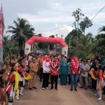 Program Aik Bakung di Desa Rias, Riza-Debby Disambut Antusias Masyarakat