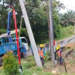 Antisipasi Tanah Longsor, PLN lakukan Pemeliharaan Tiang Jaringan SUTM 20kV