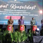 Safrizal ZA Buka Rapat Konsolidasi Persiapan Pelaksanaan Pilkada Serentak se-Babel