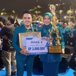 Wakili Babel, Tim PKK Basel Juara 2 Lomba Senam Kreasi Enam Langkah Cuci Tangan Tingkat Nasional
