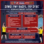 Yuk Daftar! Siwo PWI Bangka Selatan akan Gelar Kursus Pelatihan Wasit Futsal