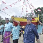 Masyarakat Simpang Teritip Kembali Gelar Tradisi Taber Laut