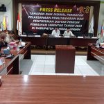 KPU Bateng Gelar Press Release Tahapan, Jadwal Pemuktahiran dan Penyusunan Daftar Pemilih Pilkada 2024