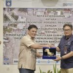 Pemkab Babar dan PT Pelindo Pangkalbalam Teken Nota Kesepahaman Pengelolaan Kawasan Pelabuhan Mentok