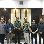 Pengawasan Pemutakhiran Data Pemilih, Bawaslu Pangkalpinang Sambangi Kodim 0413 Bangka