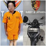 Curi Motor di Taman Dealova Pangkalpinang, Seorang Pemuda Tanggung Diringkus Polisi