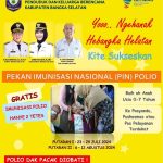 Dimulai Pekan Depan, Kadinkes Basel Ajak Masyarakat Sukseskan Pekan Imunisasi Nasional Polio