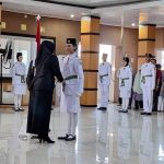 30 Anggota Paskibraka Bangka Selatan Resmi Dikukuhkan