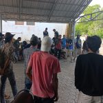 Tuntut Pembayaran Gaji, Puluhan Petugas Parkir Geruduk Rumdin Sekda Basel