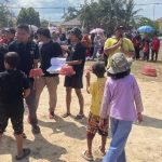 Warga Desa Nibung Antusias Ikuti Jalan Sehat Meriahkan HUT ke-79 RI