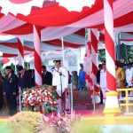 Upacara HUT ke-79 RI di Alun-Alun Taman Merdeka Pangkalpinang Berlangsung Khidmat