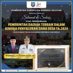 Terbaik Penyaluran Dana Desa 2024 di Babel, Bangka Selatan Raih Penghargaan dari Kemenkeu