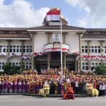 Semarakkan Hari Jadi ke-267 Pangkalpinang, Pemkot Gelar Tari Sambut Pelajar