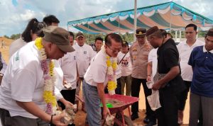 PT BTS Bangun Pabrik Baru, Bupati Bangka Barat Sukirman Sampaikan Harapannya