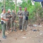 Satpol PP Bangka Tengah Razia Tambang Ilegal Dekat Jalan Raya Desa Beluluk