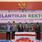 Hadiri Pelantikan Rektor Unmuh Babel, Pj Gubernur Sugito Harap Terus Berinovasi 