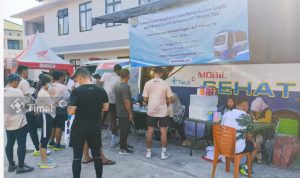 Semarakkan TNI Babel Run 2024, PT Timah Berikan Pelayanan Kesehatan di Mobil Sehat Bagi Para Peserta