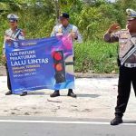 Gelar Razia, Satlantas Polres Bangka Tengah Tilang 11 Pengendara