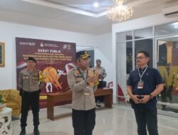 Amankan Debat Pilkada 2024, Polres Basel Terjunkan 212 Personel