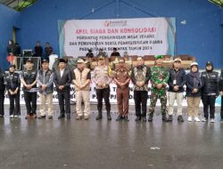 Bawaslu Bangka Tengah Gelar Apel Siaga dan Konsolidasi Pengawasan Masa Tenang 