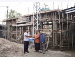 PT TIMAH Tbk Bantu Renovasi Masjid Nurul Hibah di Pangkalpinang