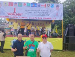 Ribuan Warga Meriahkan Senam Sehat HUT ke-60 Partai Golkar di Bangka Tengah  