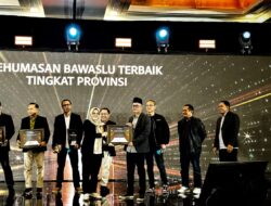Bawaslu Babel Raih Penghargaan Kehumasan Terbaik Tingkat Provinsi pada Pemilihan Serentak 2024