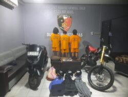 Rampok Toko di Balun Ijuk, Tiga Kawanan Bandit Diringkus Tim Jatanras Polda Babel