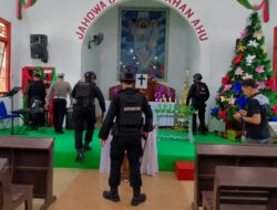 Jelang Natal, Polisi Lakukan Sterilisasi Seluruh Gereja di Bangka Barat