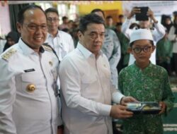 Wamen Desa PDT RI Tinjau Pelaksanaan Uji Coba Makan Sehat Bergizi Gratis di SDN 10 Pangkalan Baru