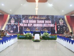 Release Akhir Tahun 2024, Ini yang Disampaikan Kapolda Babel