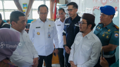 PT Timah Tbk Dukung Simulasi Program Makan Bergizi Bagi Pelajar di Bangka Tengah, Ditinjau Langsung Wakil Menteri Desa dan Pembangunan Daerah Tertinggal