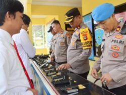 14 Senjata Api Personel Polres Bangka Tengah Diperiksa, Begini Hasilnya