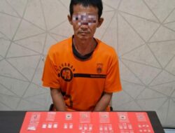 Miliki Sabu 12,84 Gram, Agus Warga Tanjung Sangkar Diamankan Polisi