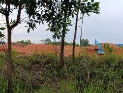 Diduga Ilegal, Tambang Timah Obrak-abrik Kawasan Perkantoran Pemkab Bangka Selatan 