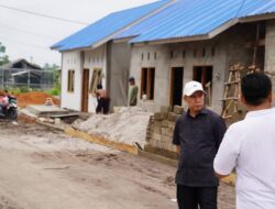 Tinjau Pembangunan Perumahan Layak Huni Nelayan Kurau, Eddy Iskandar Apresiasi Program Pusat & Daerah