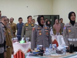 Jelang Natal dan Tahun Baru, Polres Bangka Tengah Gelar Rakor Persiapan Operasi Lilin Menumbing 2024